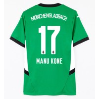 Camiseta Borussia Monchengladbach Manu Kone #17 Segunda Equipación Replica 2024-25 mangas cortas